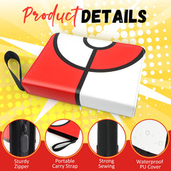 EASYFUN waterproof PU material cover guards your collection during travel