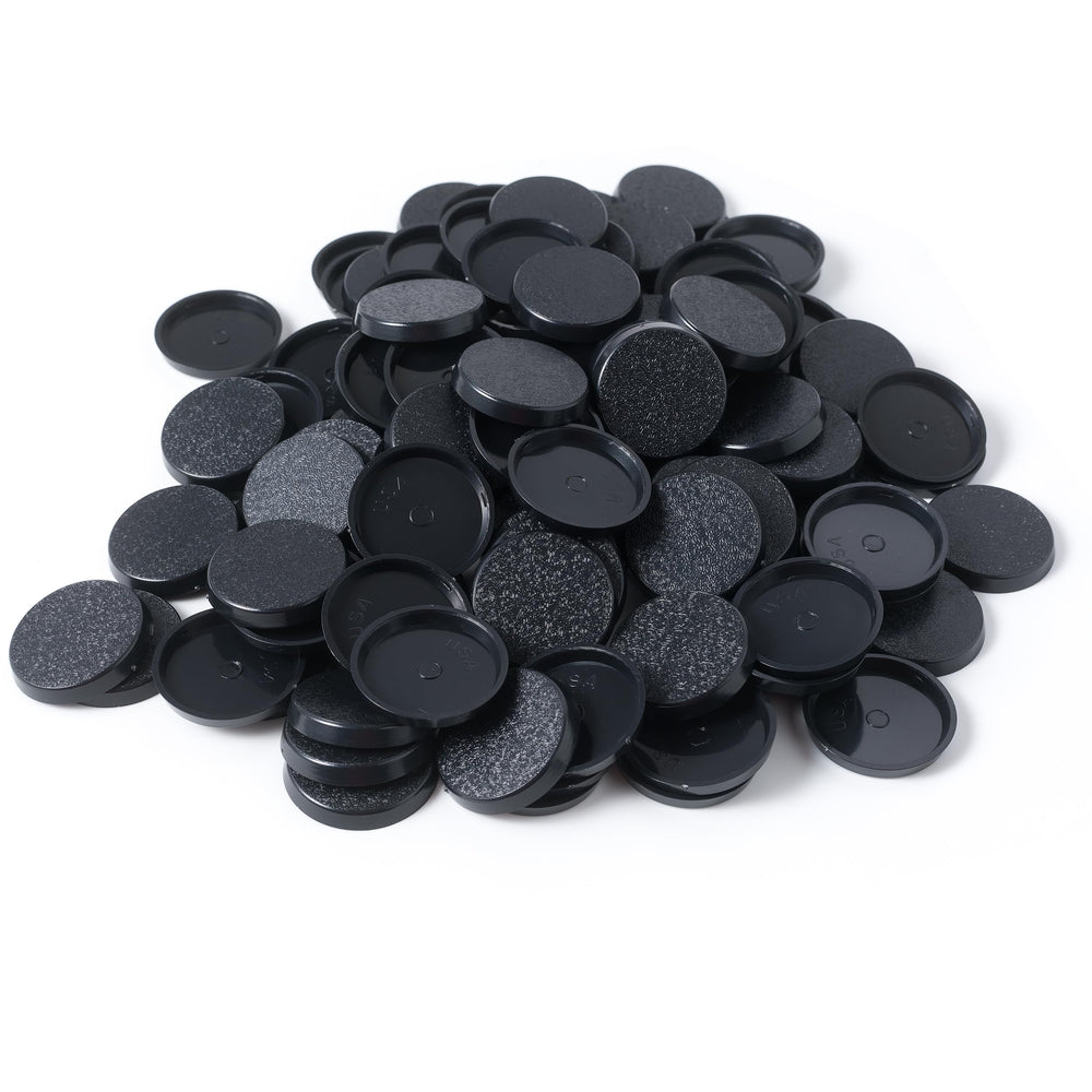 EasyPegs 28.5mm textured round base enhances adhesion for tabletop miniatures.