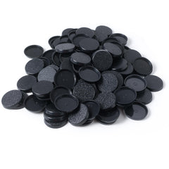 EasyPegs 28.5mm textured round base enhances adhesion for tabletop miniatures.