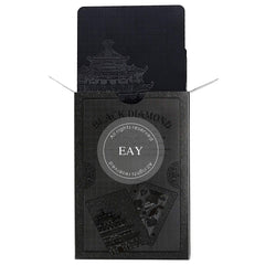 Classical tower-back design on EAY cards offers premium look.