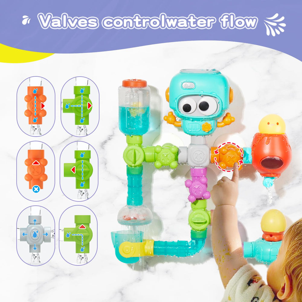 EazierWizter rotating planets spark imaginative exploration during bath time.