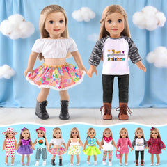 ebuddy doll accessories sets for 18inch dolls to expand play options