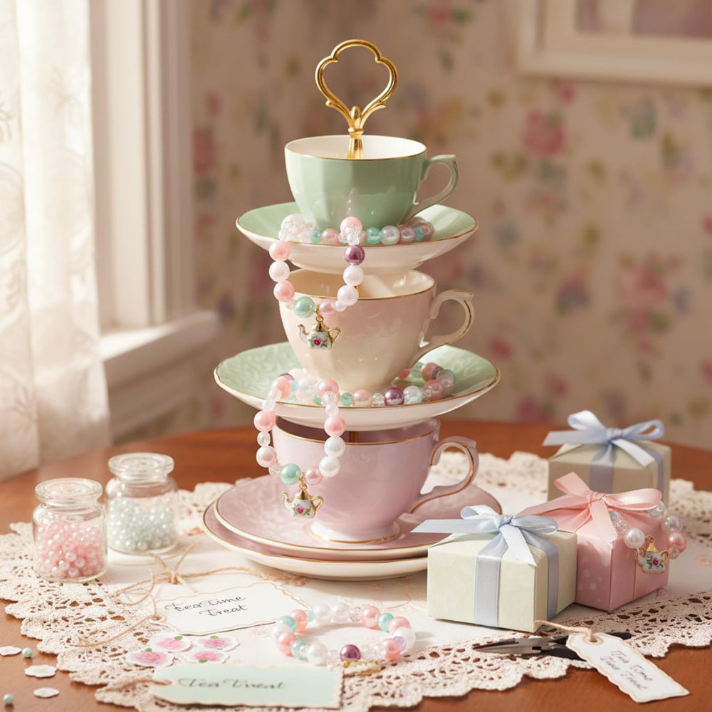 Ecally teapot pendant size 6x7mm adds a cute focal point.