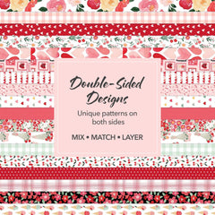 Echo Park Paper Valentine patterns double-sided for versatile layouts and albums