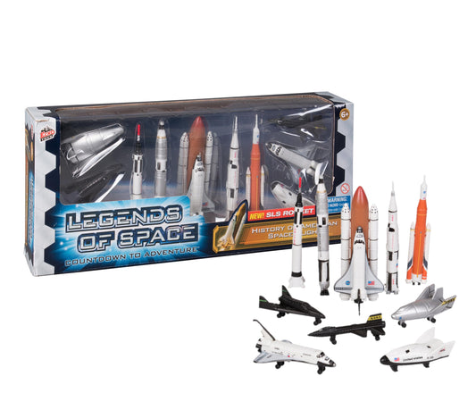 Echo Toys Legends Space Countdown Mercury Redstone replica for hands-on learning and imaginative space exploration
