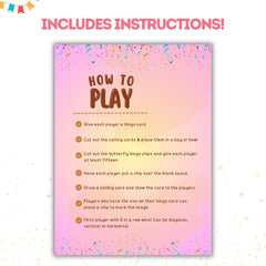 Echoglimmer 7x5 bingo cards on premium 300gsm cardstock for durable use.
