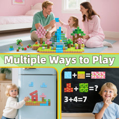 EchoPlan packaging box with bright pieces ready for screen-free learning moments.