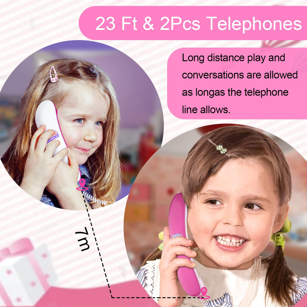 ECLENYES two phones included for sharing conversations and sibling role-play.