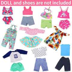 Ecore Fun 18-inch doll swimsuit set for sunny pretend adventures