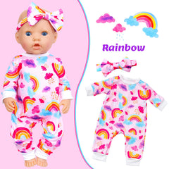Ecore Fun outfits fit 14-18 inch dolls for versatile play scenarios.