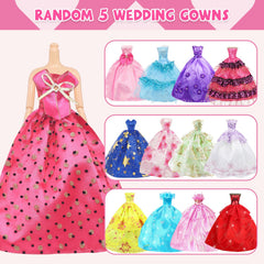 Ecore Fun doll shoes and accessories to complete stylish ensembles.