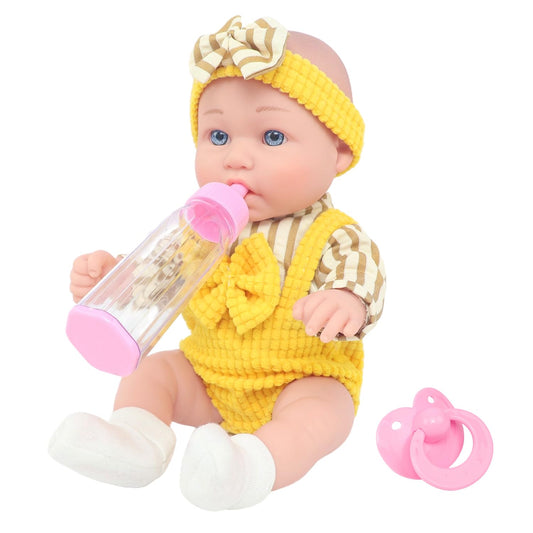 ECORELF 12inch baby doll with lifelike features for imaginative play