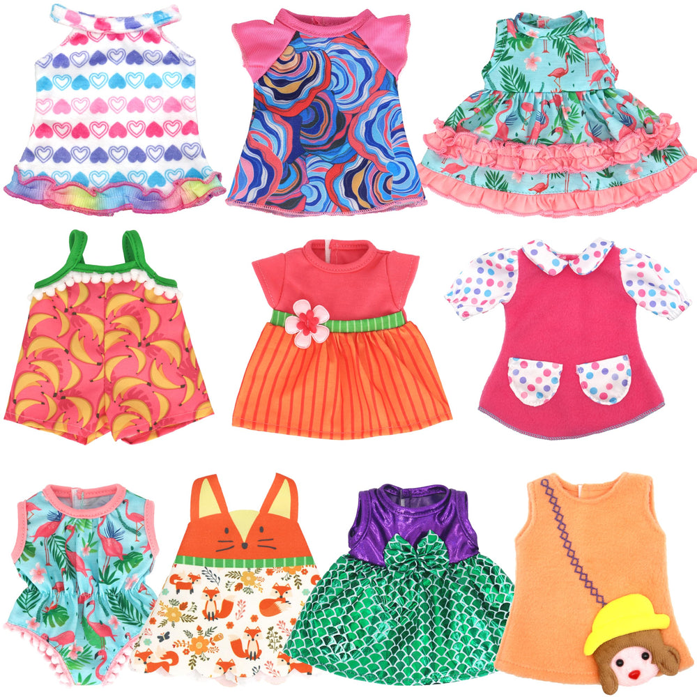 ECORELF Alive 10-set outfits for dolls, ready for mix-and-match play
