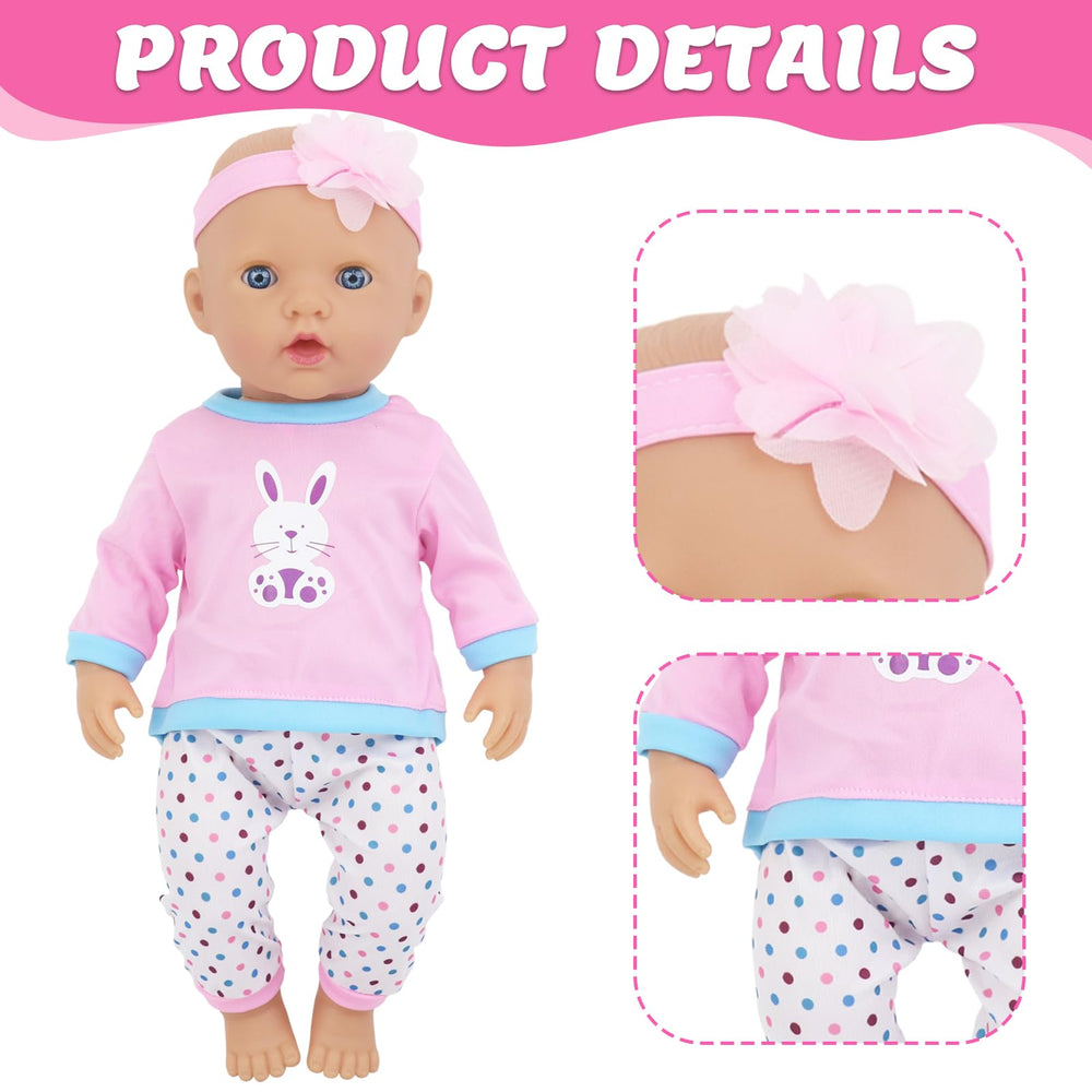 ECORELF pants-top set provides comfy, easy-to-wear doll ensembles.