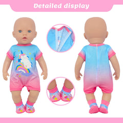 ECORELF velcro-doll-clothes demonstrate easy dressing for children during play