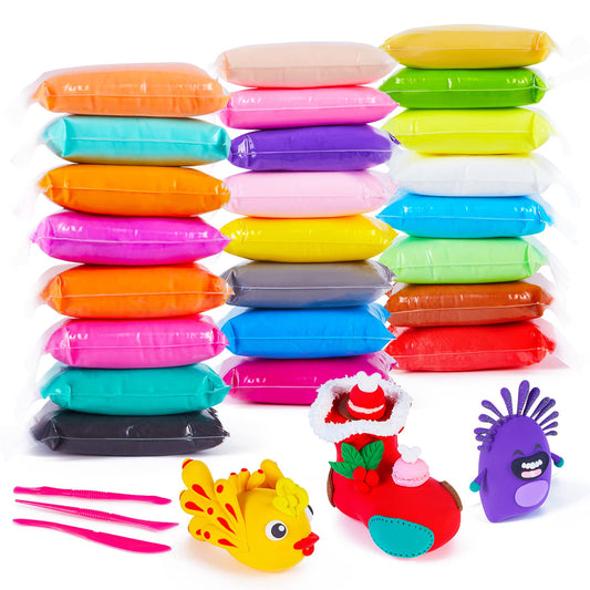 Edifon Magic Modeling Clay 24 colors pack for imaginative play and crafts.