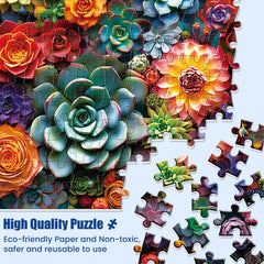 Edsjegn packaging view featuring gift-ready puzzle box and poster
