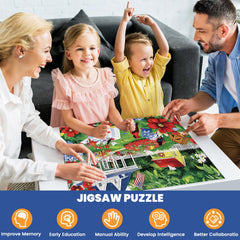 Edsjegn seamless fit puzzle pieces ensure smooth, satisfying building experience