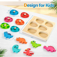 Edujoy knobs are easy to grasp for small hands during playtime