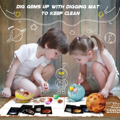 EDUMAN eco-friendly planet stickers transform digs into magnets.