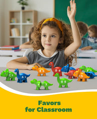 Edumoteso dino names and colors learning for toddlers.