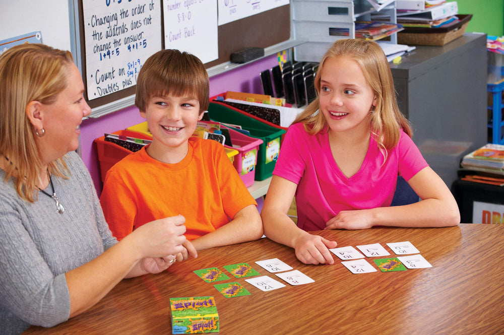 Edupress Math Splat supports 2-6 players for dynamic rounds