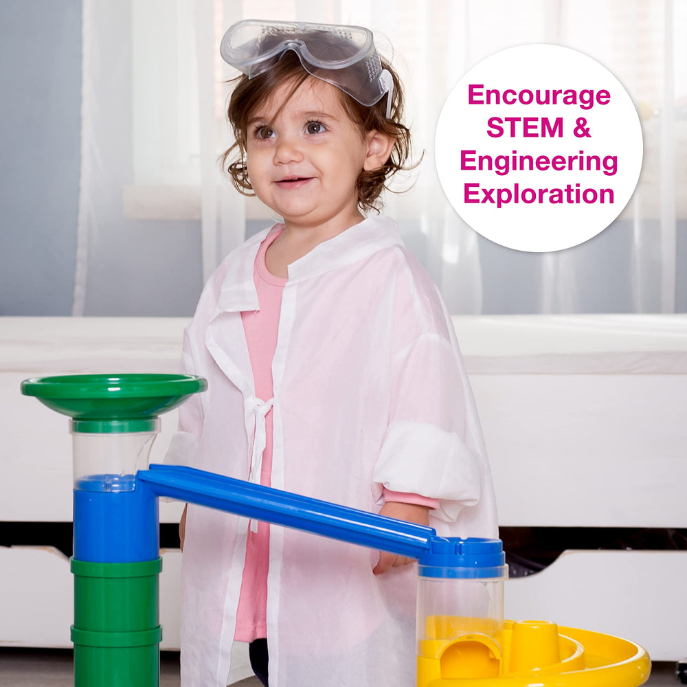 Edushape Rollipop connect and place pieces builds motor skills and hand-eye coordination.