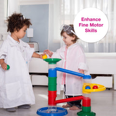 Edushape Rollipop motor skills development through building and placing pieces.