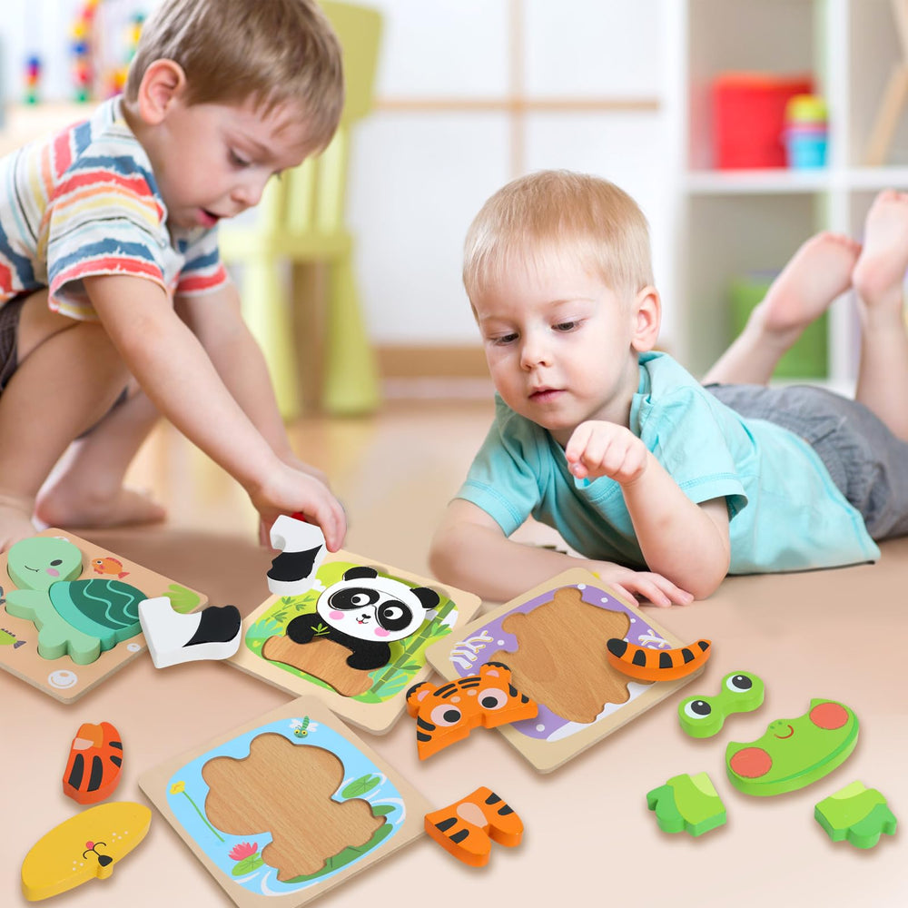 edutree panda puzzle encourages imaginative play and coordination