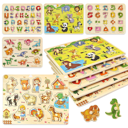 edutree alphabet peg puzzle aids early literacy with tactile letter pegs for toddlers