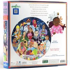 Sustainable packaging and FSC-certified materials for eco-friendly puzzles.