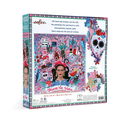 eeBoo 1000-piece square puzzle completed size 23x23 inches for display