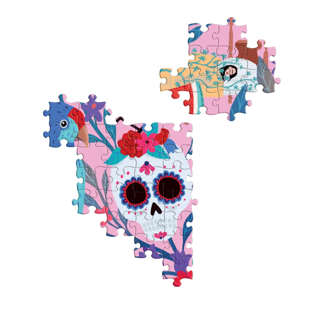 eeBoo full-color reference insert aids solving the Frida Kahlo puzzle