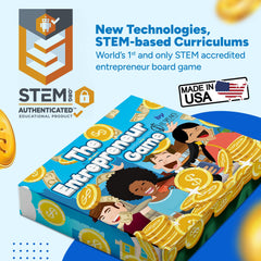 EESpeaks The Entrepreneur Game learning activities for classroom use.