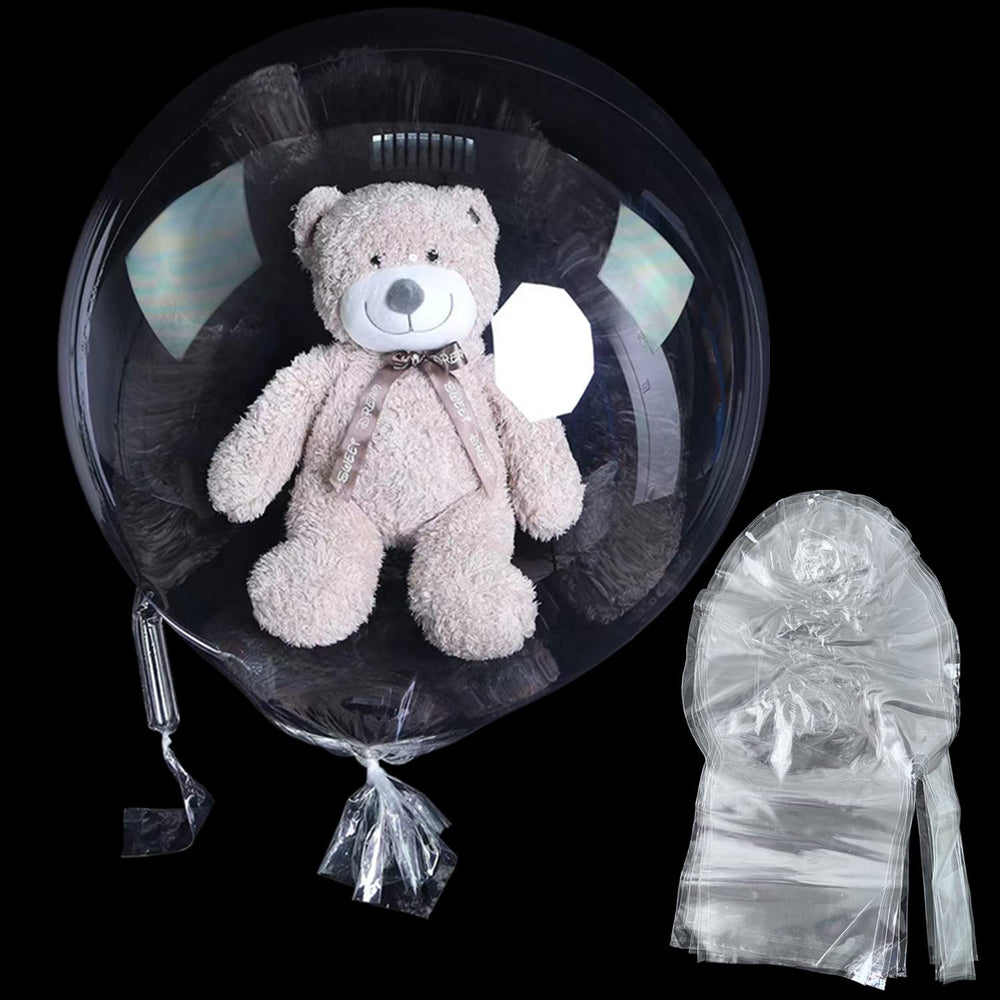EFAY large clear balloons for stuffing ready for custom gift wrapping
