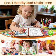EFCRBS fairy tale pages spark imagination with safe, wipe-clean fun.