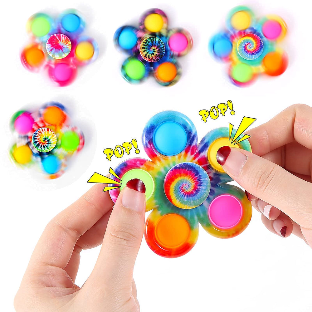 Effacera fidget spinner compact and portable for on-the-go use