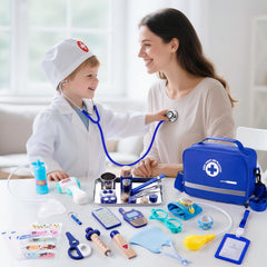 EFO SHM wooden scissors and bandages support safe imaginative care