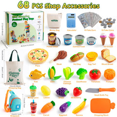 EFO SHM storage bags help keep the play area tidy after shopping.