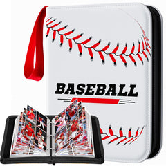 efunny baseball card binder shows a 4-pocket design for organized storage.