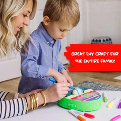 The Eggmazing kit requires 3 AA batteries for operation (not included).