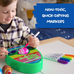 The Eggmazing Egg Decorator Kit for Easter egg decorating.
