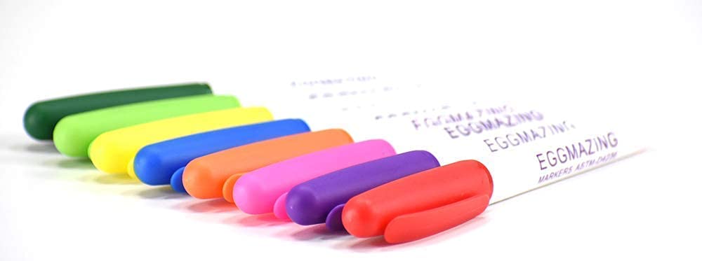 Kit contents shown: spinner and eight markers for easy setup.