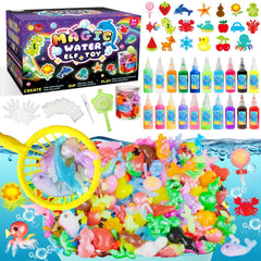 EggSun Magic Water Elf Toy set with colorful molds for creative sensory play