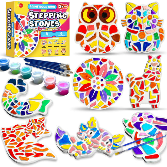 EggSun sunflower stepping stone design for outdoor garden display and kids' crafts