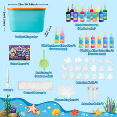 EggSun water gel colors in 12 hues for vibrant squishy toy creations
