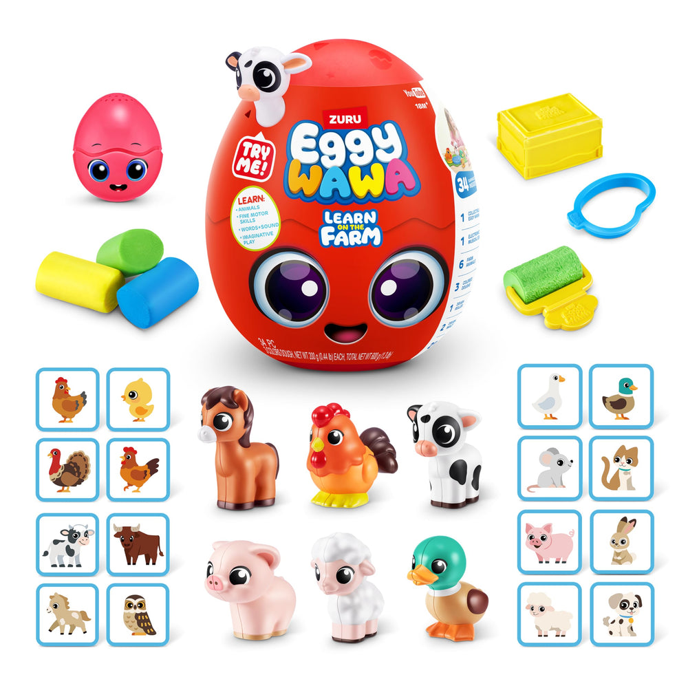 Eggy Wawa Farm Time egg crack reveals farm animals and sparks discovery