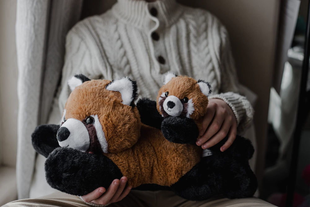 EH Exceptional Home red panda cub plush for gentle decorative accents.