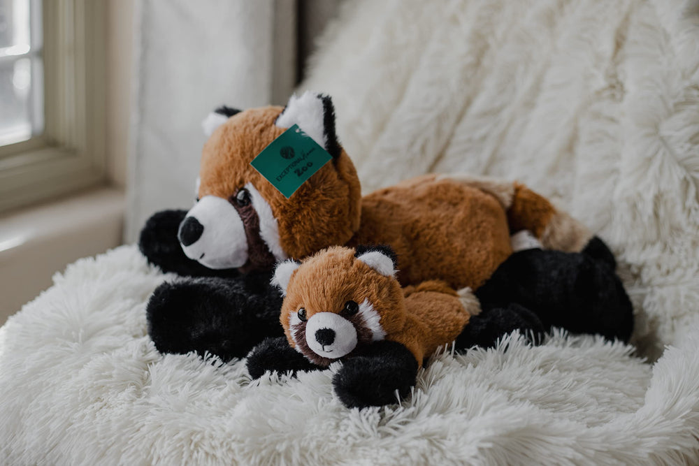 EH Exceptional Home snuggle-ready red panda plush for kids' rooms.
