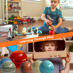 EH.DT Space Balls sun ball offers bright focal point for space play.